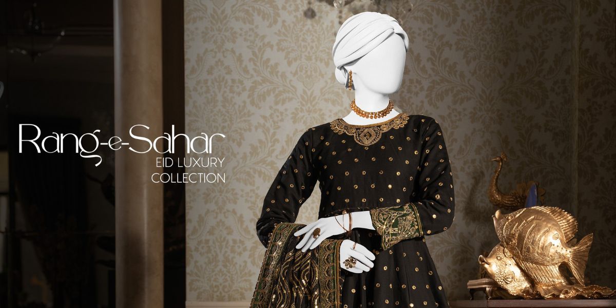 Pakistani Formal Wear – Rang e Sehar Unstitched Luxury Festive Collection
