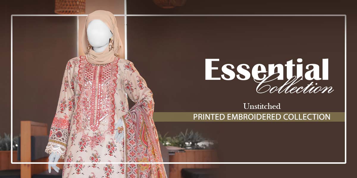 unstitched Pakistani lawn suits online