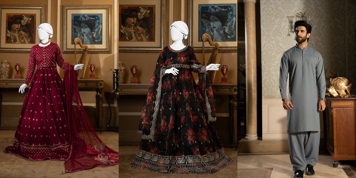 Unstitched Pakistani Formal Wear Festival Collection 2025
