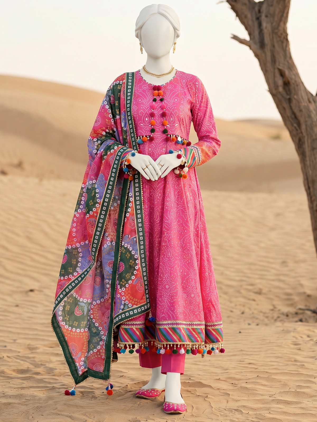 Printed Chunri Collection '26