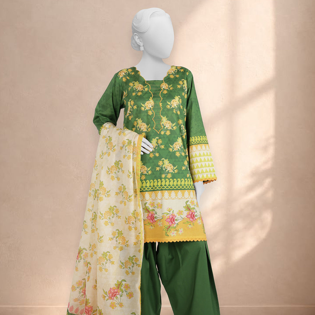 PRINTED LAWN 3PC - RTW