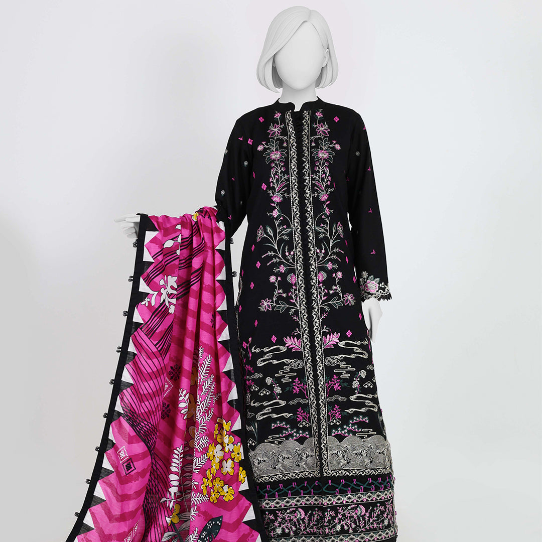 EMBROIDERED KHADDAR COLLECTION'25