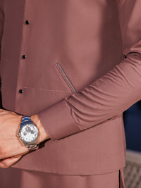 Coffee Brown Shauasar Men Suit | PMKS-10098