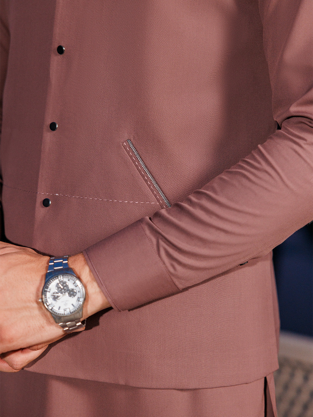 Coffee Brown Shauasar Men Suit | PMKS-10098