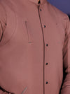 Coffee Brown Shauasar Men Suit | PMKS-10098