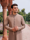Rock Brown Boski Gold Men Suit | PMKT-10066