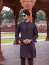 Rabbit Plum Boski Gold Men Suit | PMKT-10069