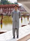 Green Ash Shauasar Men Suit | PMKS-10096
