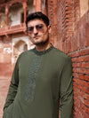 Green View Boski Gold Men Suit | PMKT-10065