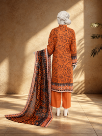 Lawn Printed 3 Piece Stitched Suit | PJBWKS2501107A