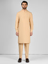 Biscuit Blended Kurta Trouser | PMKT-10024