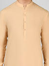 Biscuit Blended Kurta Trouser | PMKT-10024