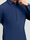 Blue Cotton Kameez Shalwar | PMKS-10009