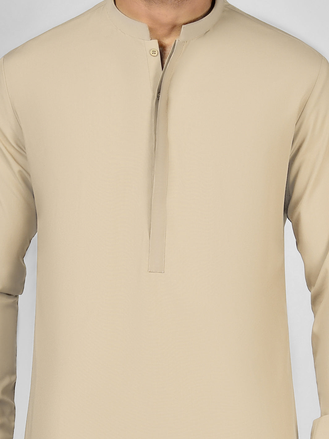 Fawn Blended Kameez Shalwar | PMKS-10028