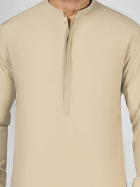 Fawn Blended Kameez Shalwar | PMKS-10028