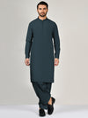 Aqua Blended Kameez Shalwar | PMKS-10033