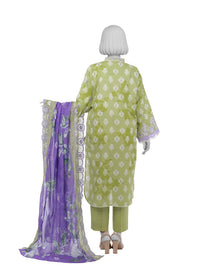 Luxury Chikan Kari  Embroidered 3 Piece Unstitched | PJBWUE2601145