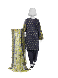 Luxury Chikan Kari  Embroidered 3 Piece Unstitched | PJBWUE2601147