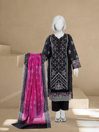 Luxury Chikan Kari Lawn Embroidered 3 Piece Unstitched | PJBWUE2601148