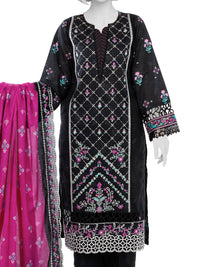 Luxury Chikan Kari  Embroidered 3 Piece Unstitched | PJBWUE2601148