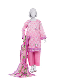 Luxury Chikan Kari  Embroidered 3 Piece Unstitched | PJBWUE2601149