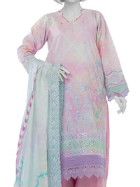 Luxury Chikan Kari  Embroidered 3 Piece Unstitched | PJBWUE2601151