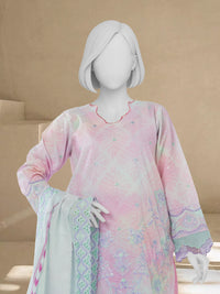 Luxury Chikan Kari Lawn Embroidered 3 Piece Unstitched | PJBWUE2601151