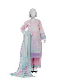 Luxury Chikan Kari  Embroidered 3 Piece Unstitched | PJBWUE2601151