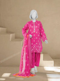 Luxury Chikan Kari Lawn Embroidered 3 Piece Unstitched | PJBWUE2601152