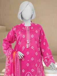 Luxury Chikan Kari Lawn Embroidered 3 Piece Unstitched | PJBWUE2601152