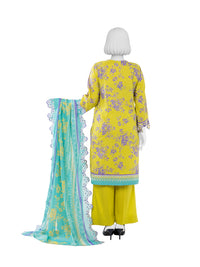 Luxury Chikan Kari  Embroidered 3 Piece Unstitched | PJBWUE2601154B