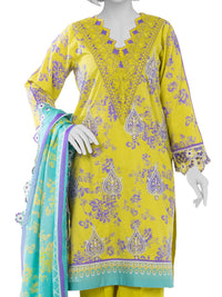 Luxury Chikan Kari  Embroidered 3 Piece Unstitched | PJBWUE2601154B