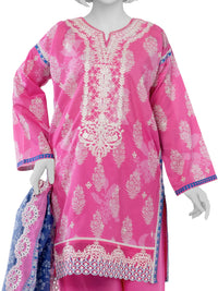 Luxury Chikan Kari  Embroidered 3 Piece Unstitched | PJBWUE2601156A
