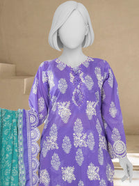 Luxury Chikan Kari Lawn Embroidered 3 Piece Unstitched | PJBWUE2601156B