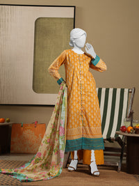 Lawn Printed 3 Piece Unstitched | PLU-24-1303