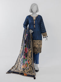 Lawn Printed 3 Piece Unstitched | PLU-1302U