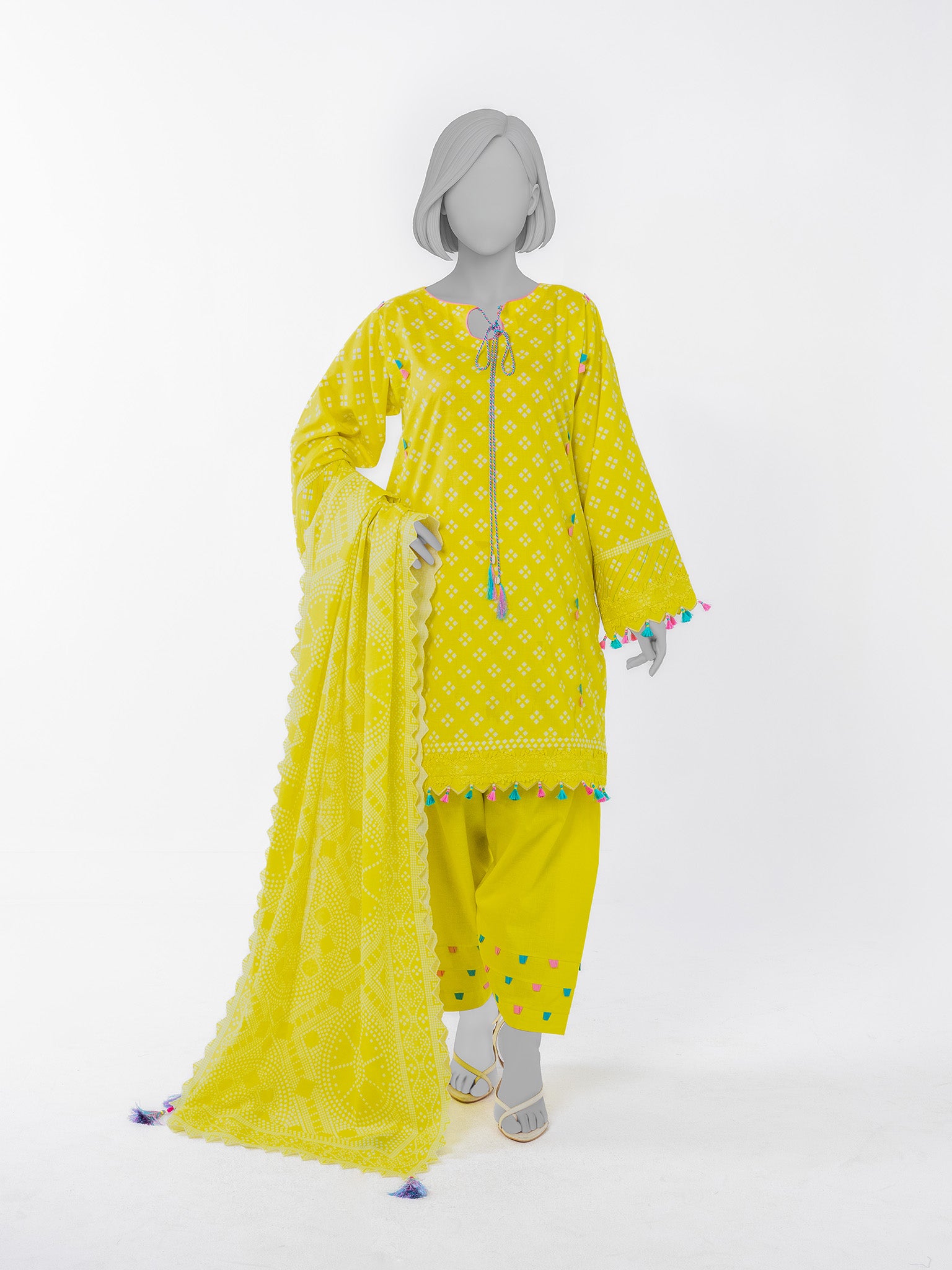 Lawn Printed 3 Piece Unstitched | PLU-1308U