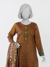 Lawn Printed 3 Piece Unstitched | PLU-1325U
