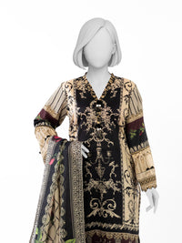 Lawn Printed 3 Piece Unstitched | PLU-1326U