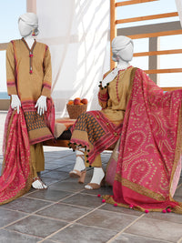 Lawn Printed 3 Piece Unstitched | PLU-24-1194