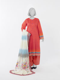Lawn Printed 3 Piece Unstitched | PLU-1465U
