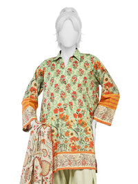 Lawn Printed 3 Piece Unstitched | PLU-1467U