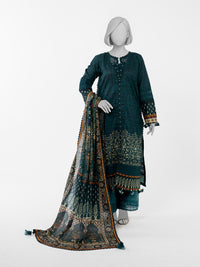 Lawn Printed 3 Piece Unstitched | PLU-1527U