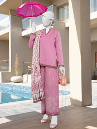 Lawn Printed 3 Piece Unstitched | PLU-24-1077