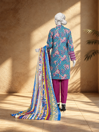 Lawn Printed 3 Piece Stitched Suit | PJBWKS2501106A