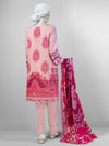 Pink Lawn 3 Piece Stitched Suit | PLS-24-7509