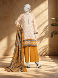 Lawn Printed 3 Piece Stitched Suit | PJBWKS2501104B