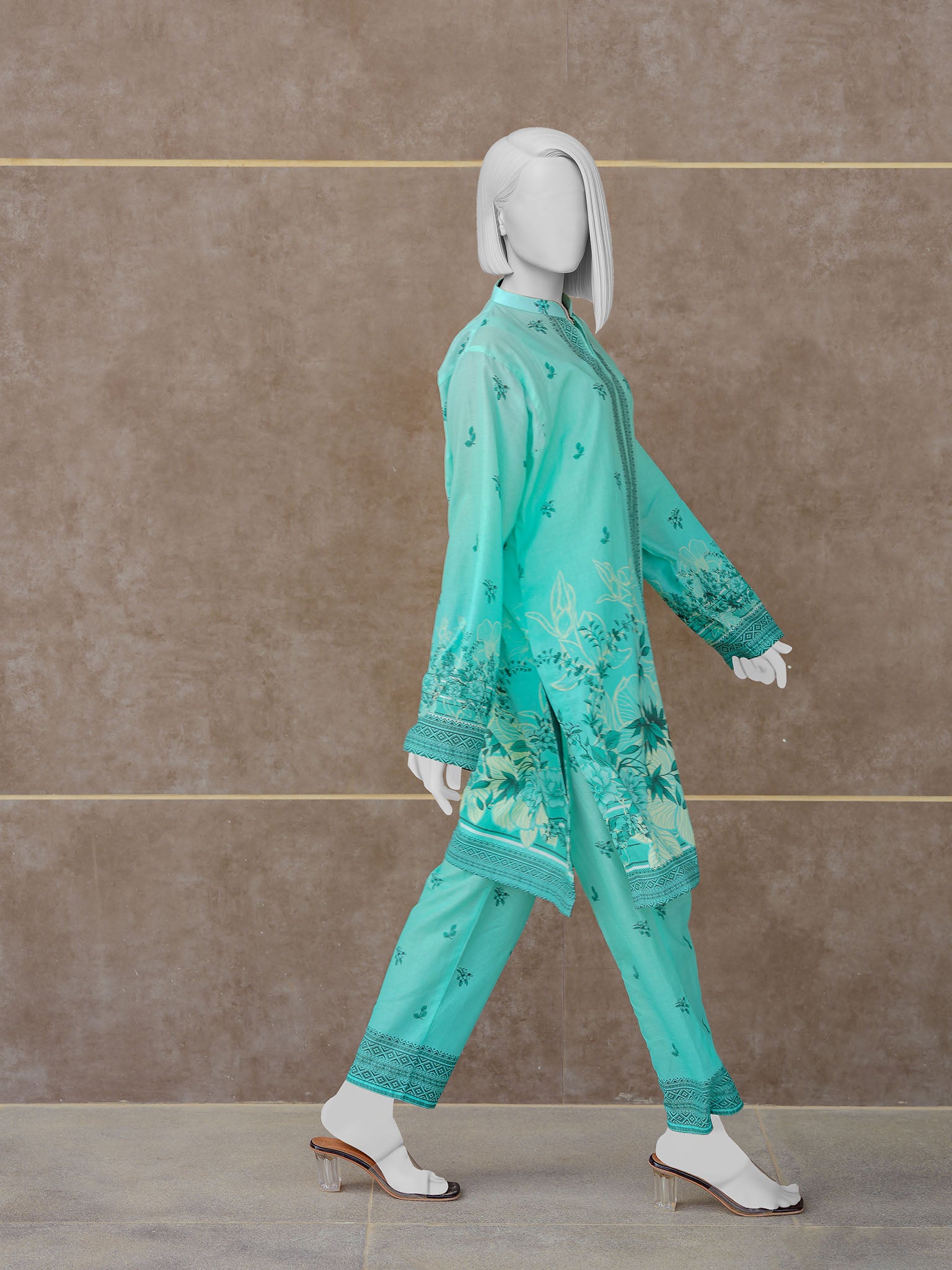 Printed Lawn Co-Ord Set  | PJLWUC-25001