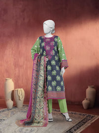 Chikan Kari  Embroidered 3 Piece Unstitched | PLUE-251210