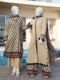 Lawn Printed 3 Piece Unstitched | PLU-24-1203